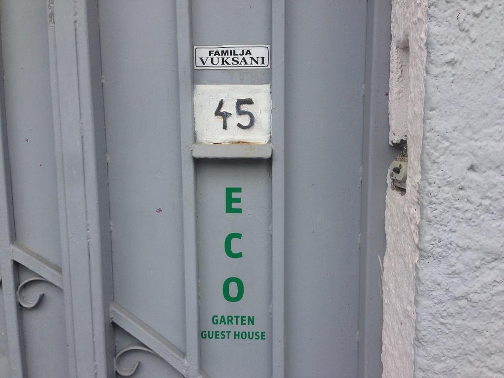 Eco Garten Guest House Shkodër Exteriör bild